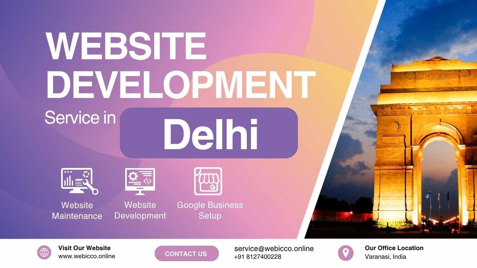 Website Development Service in Delhi